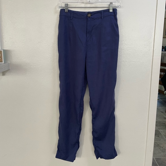 L’academie navy blue linen high rise pants from Revolve - Picture 3 of 5